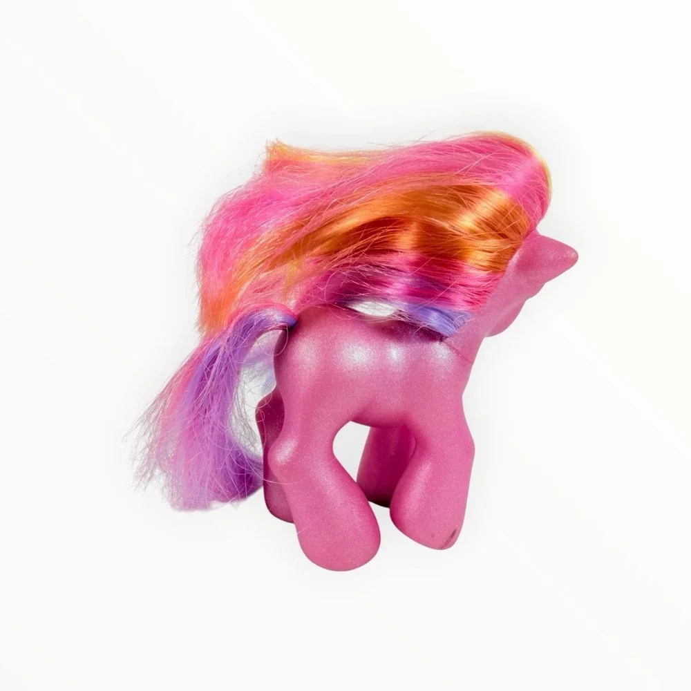Vintage 2002 My Little Pony MLP G3 Baby Pink Sunsparkle